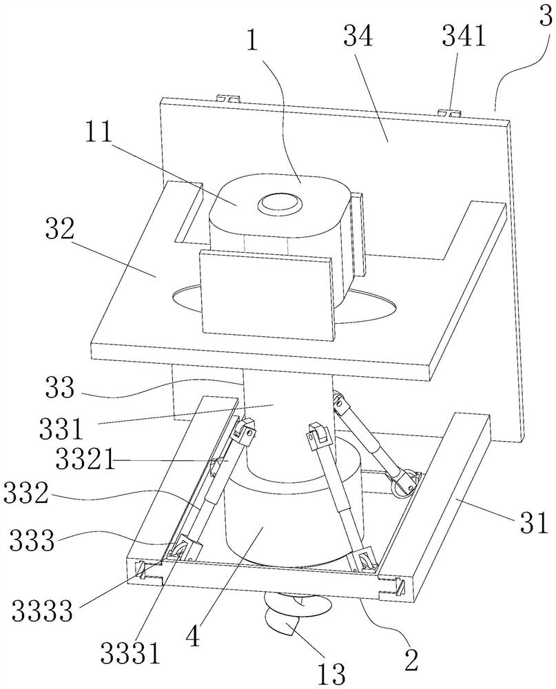 Hole digging device