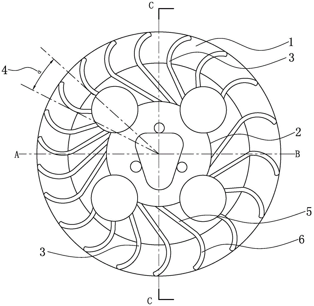 Cooling fan for diesel engine