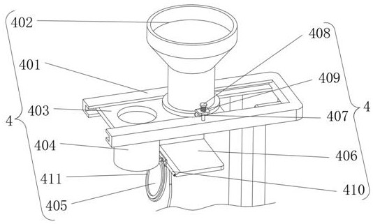 Waste copper refining device