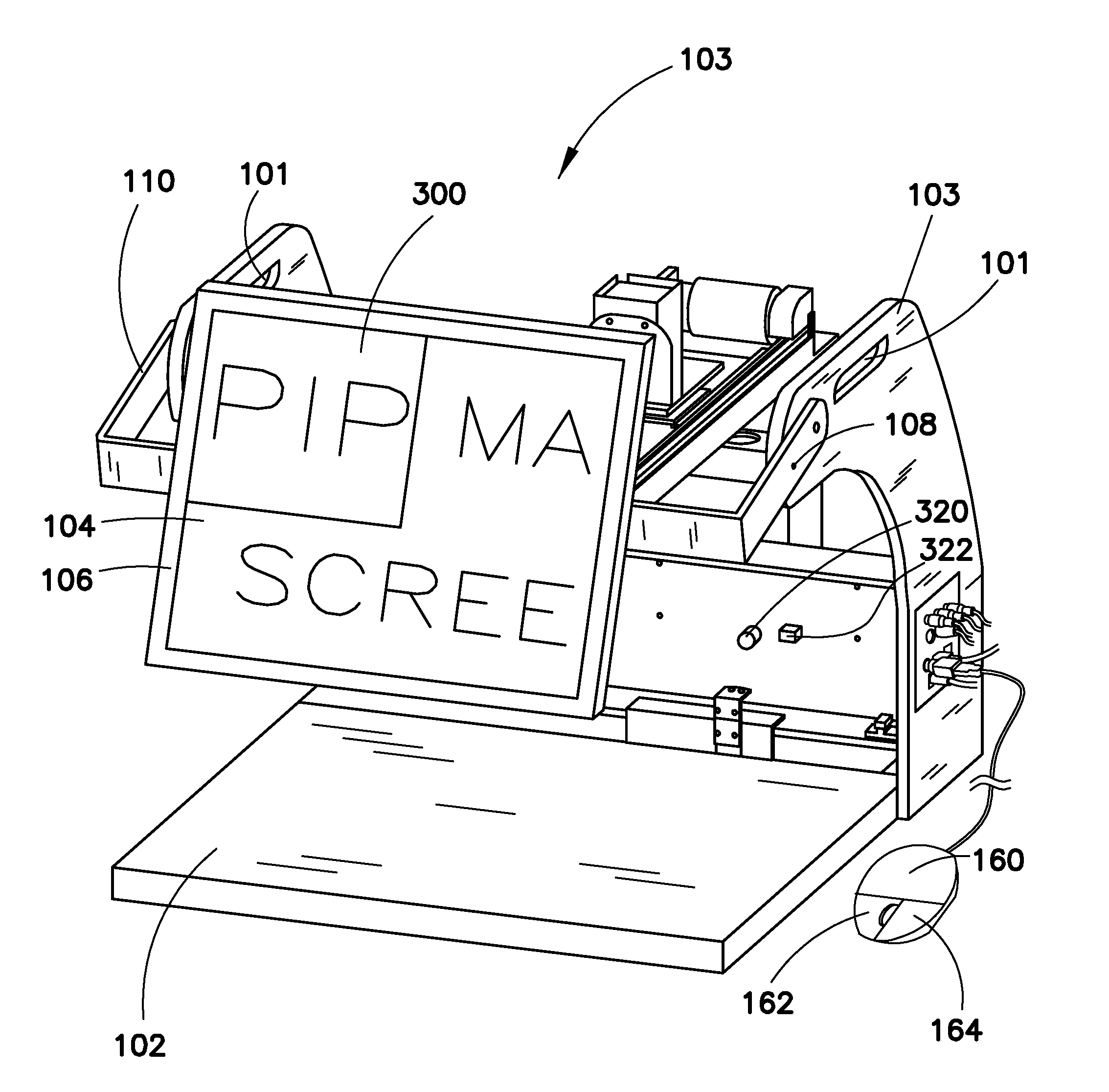 System for multi-media image magnification