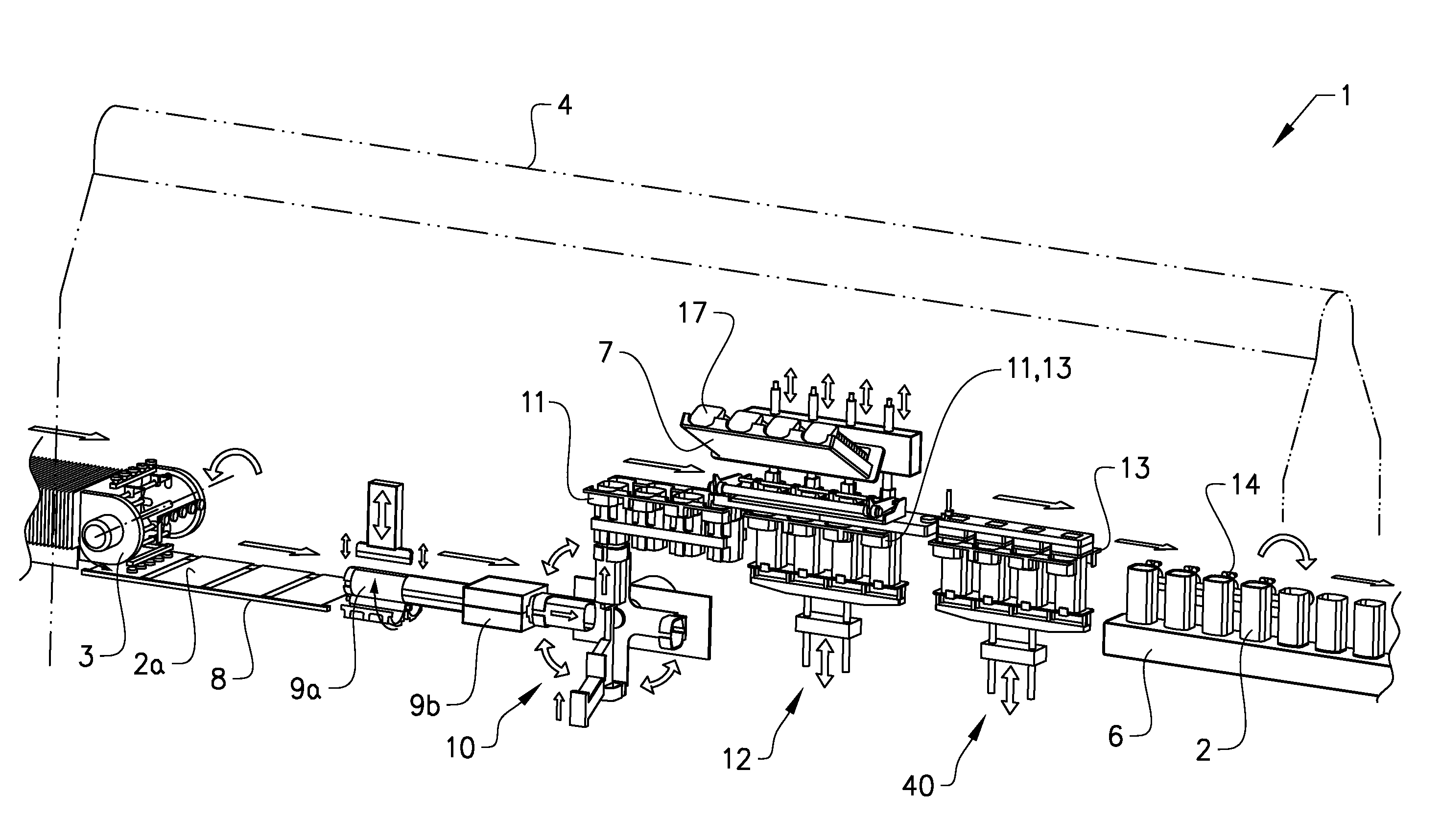 Apparatus and method for manufacturing of containers