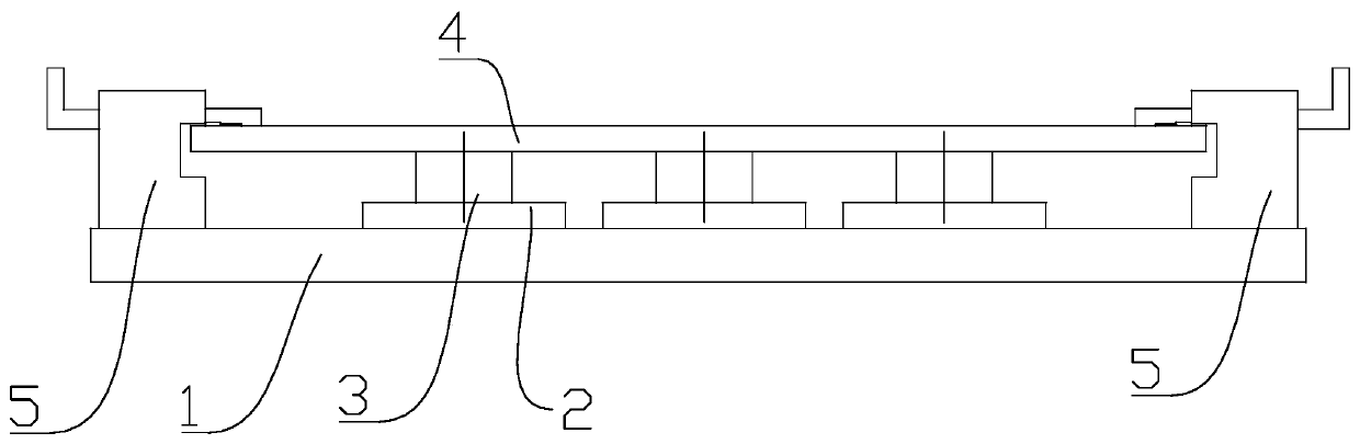 Wave soldering fixture