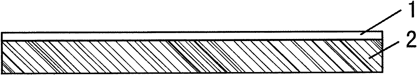 Flexible thermosetting resin impregnated paper high-pressure laminated plate