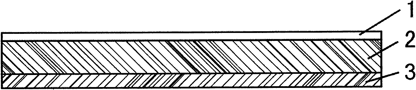 Flexible thermosetting resin impregnated paper high-pressure laminated plate