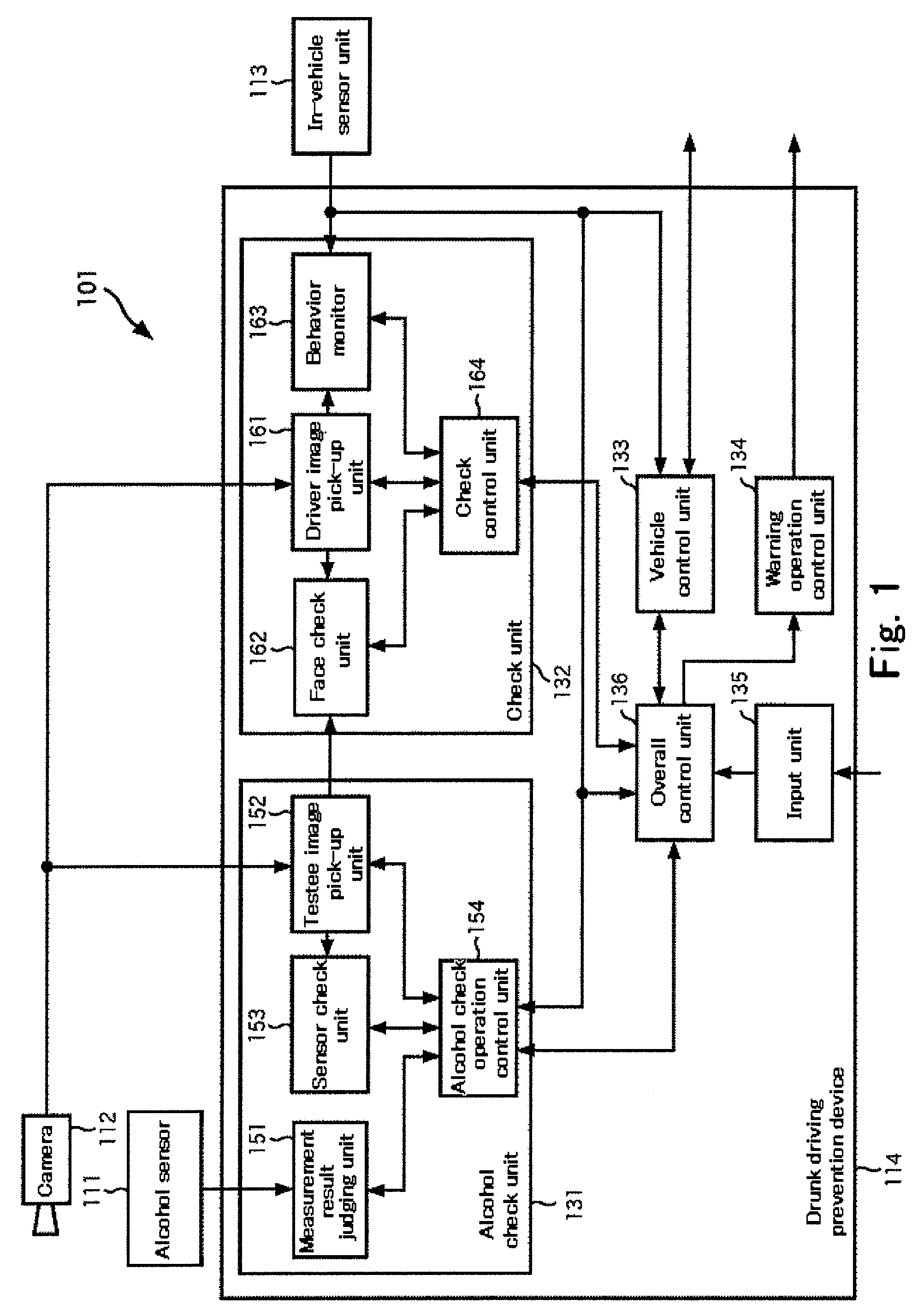 Detecting device, method, program and system