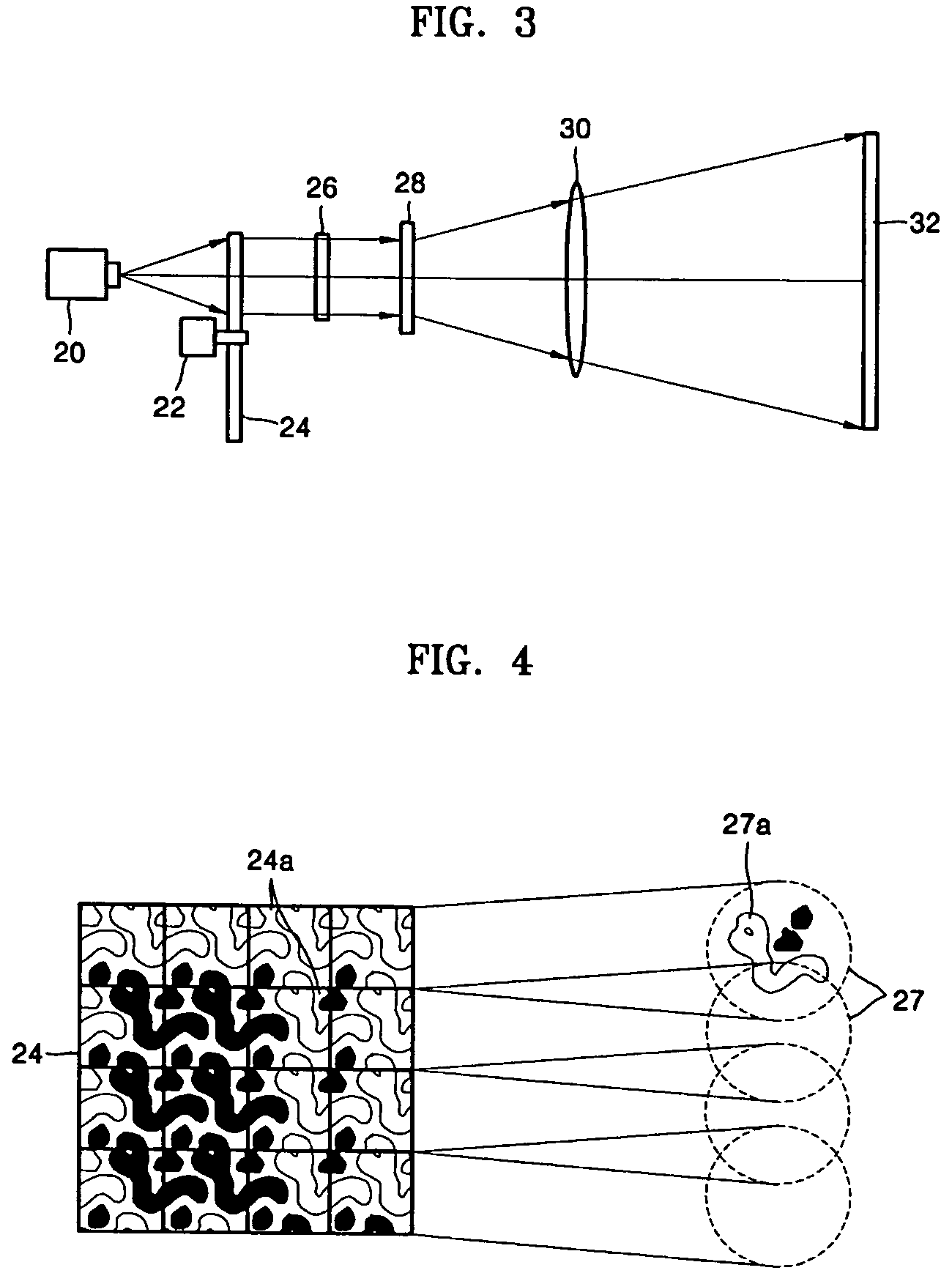Illumination system capable of eliminating laser speckle and projection system employing the same