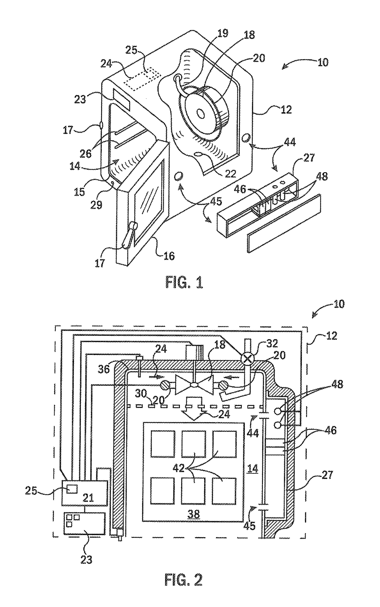 Combination oven with catalytic converter