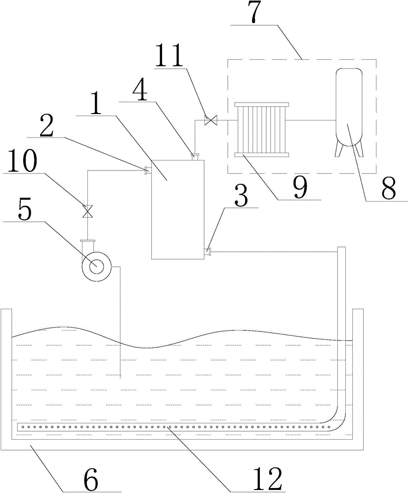 Water body oxygen aeration technology and device thereof