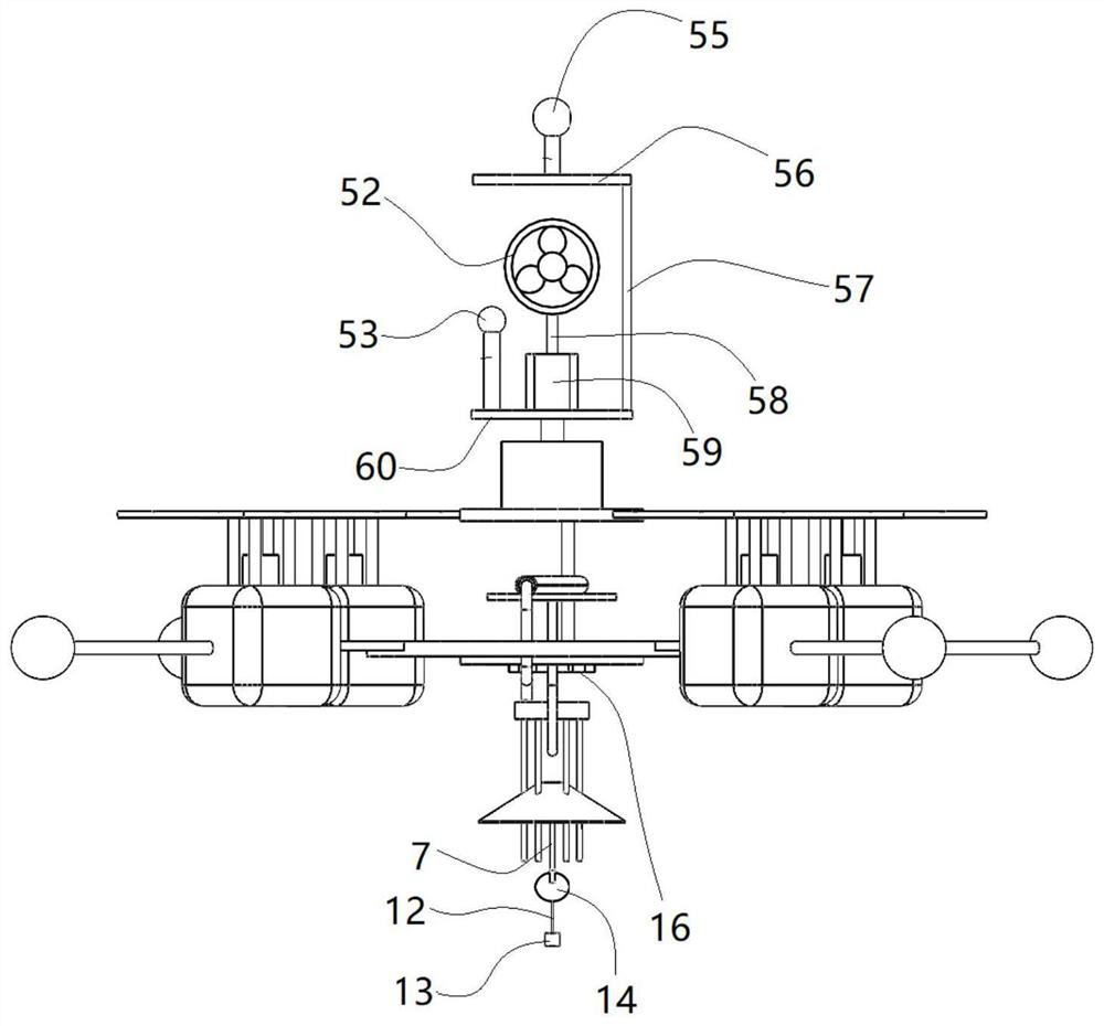 An unmanned fishery oxygenation workstation and its use method