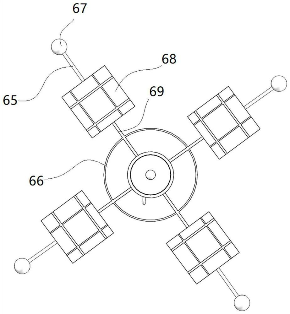 An unmanned fishery oxygenation workstation and its use method