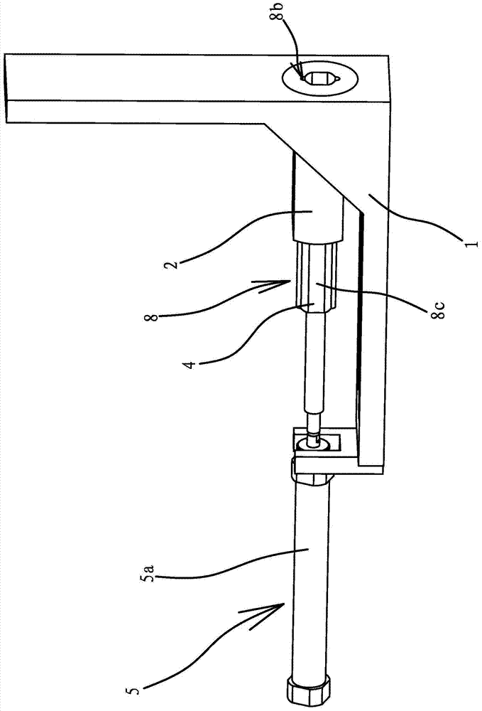 Pushing mechanism in feeding device