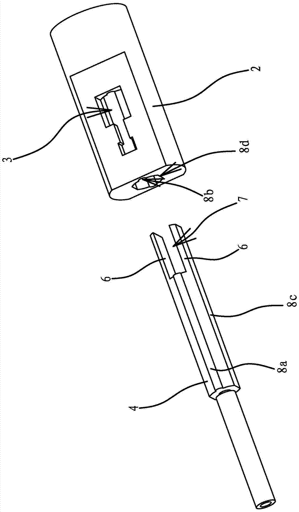 Pushing mechanism in feeding device