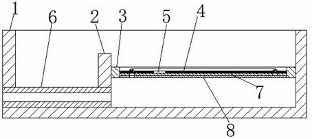 Moving iron loudspeaker diaphragm with small front cavity