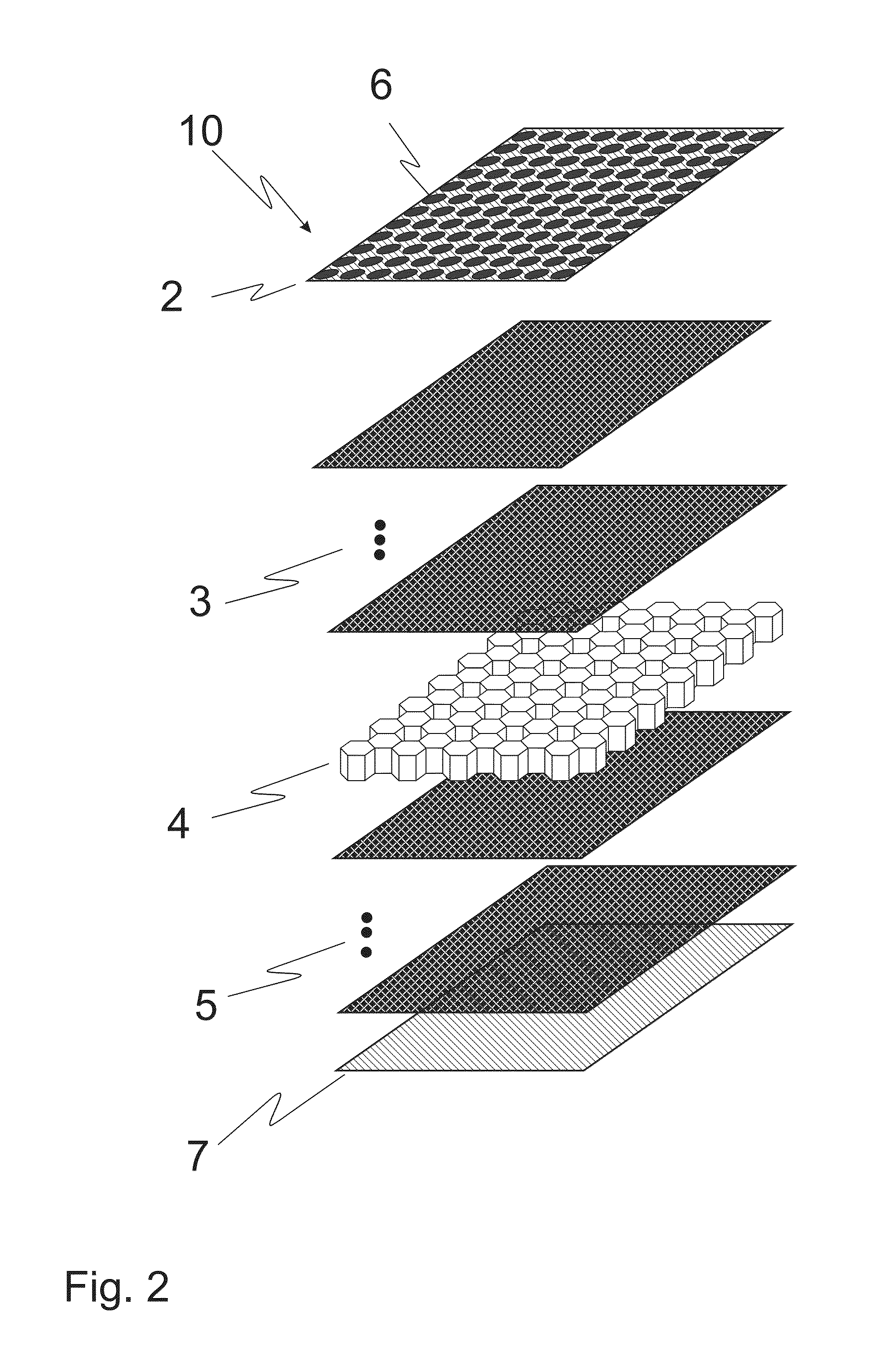 Air vehicle with a slip protecting and gas sealing composite floor