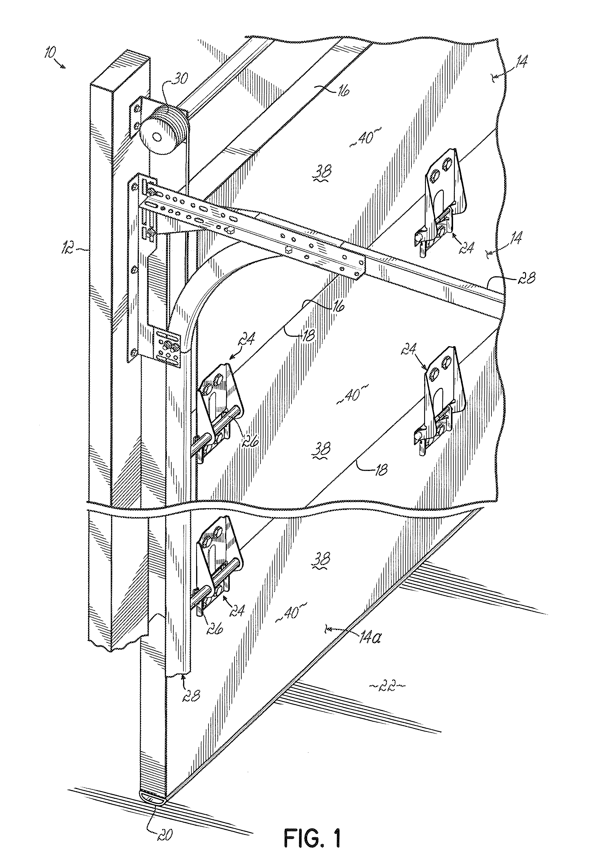 Method of making an optimized overhead sectional door and associated door panel