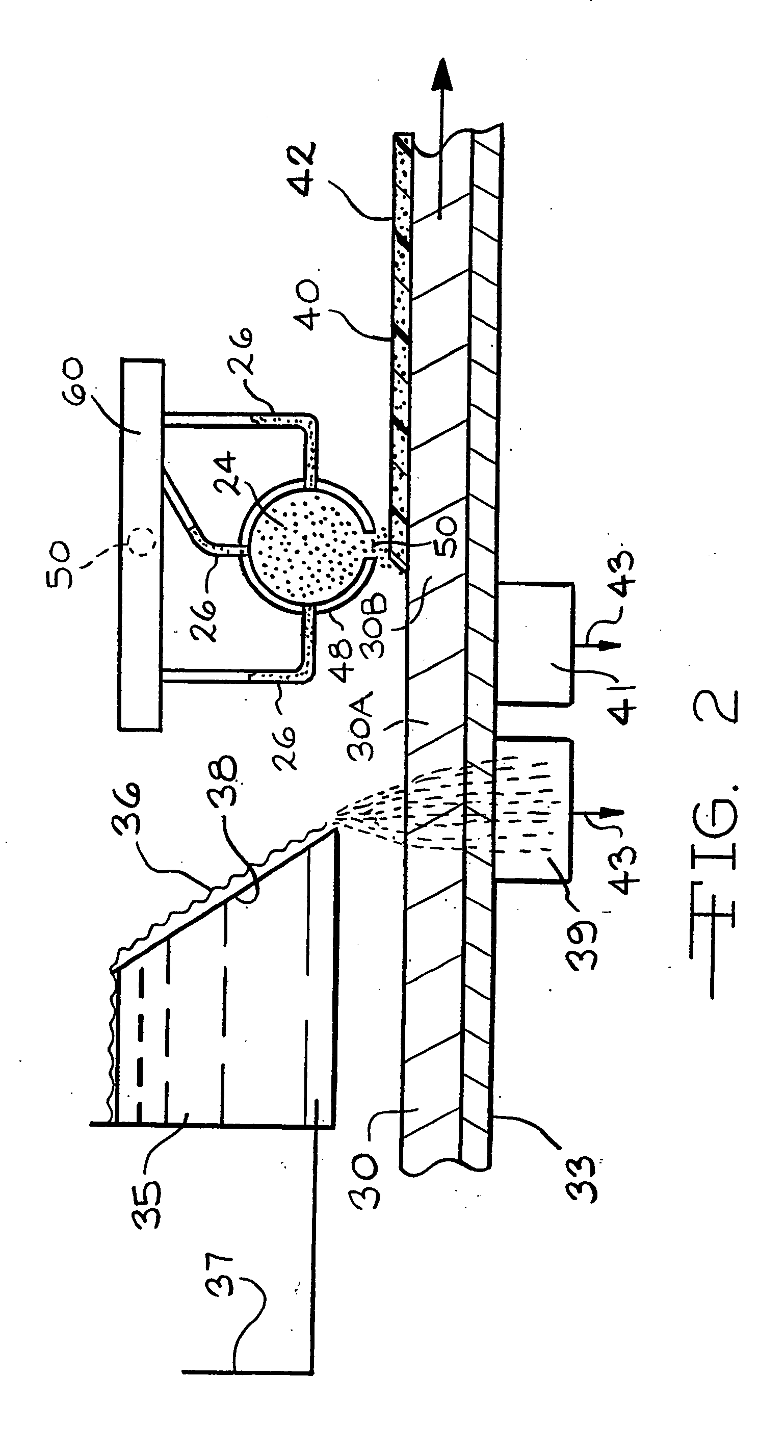 Method of making foam coated mat online and coated mat product