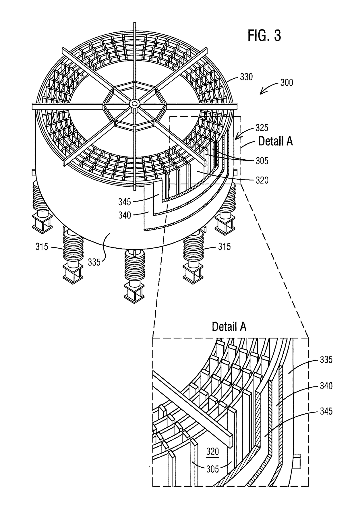 Intergrated barrier for protecting the coil of air core reactor from projectile attack