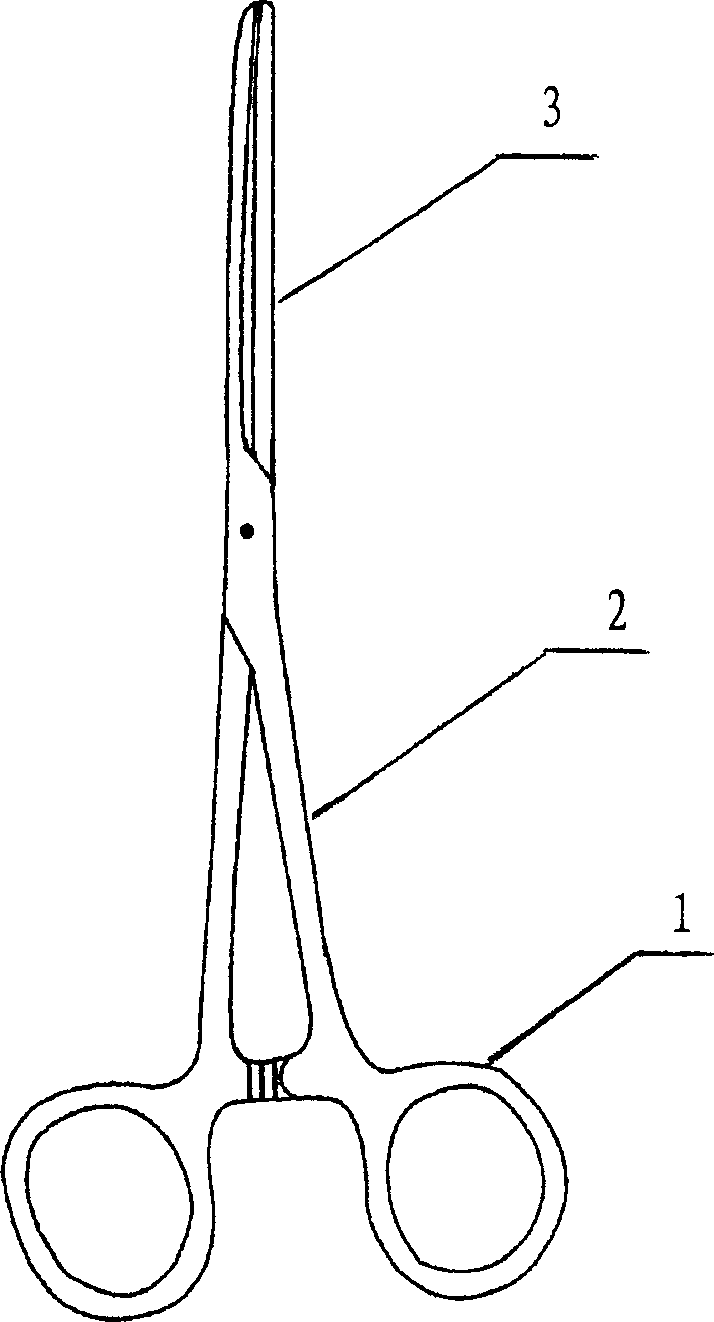 Nose prosthesis placing forceps