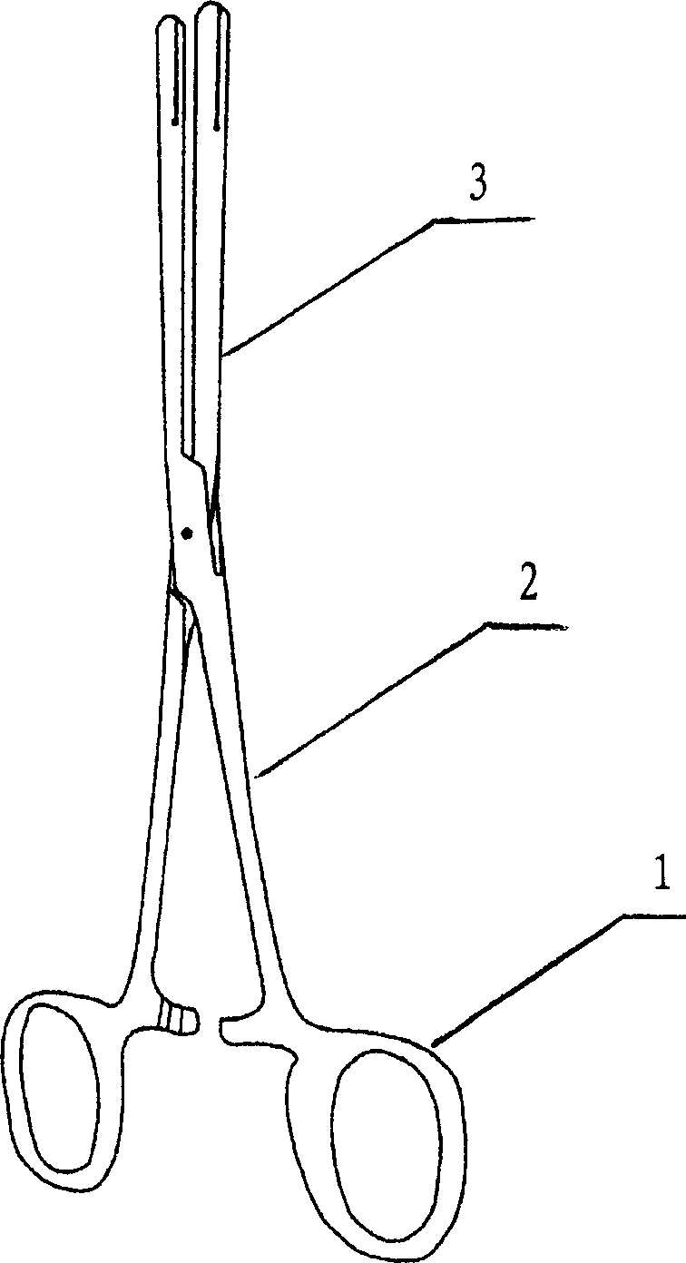 Nose prosthesis placing forceps