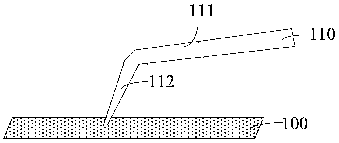 Probe cleaning method and probe cleaning device