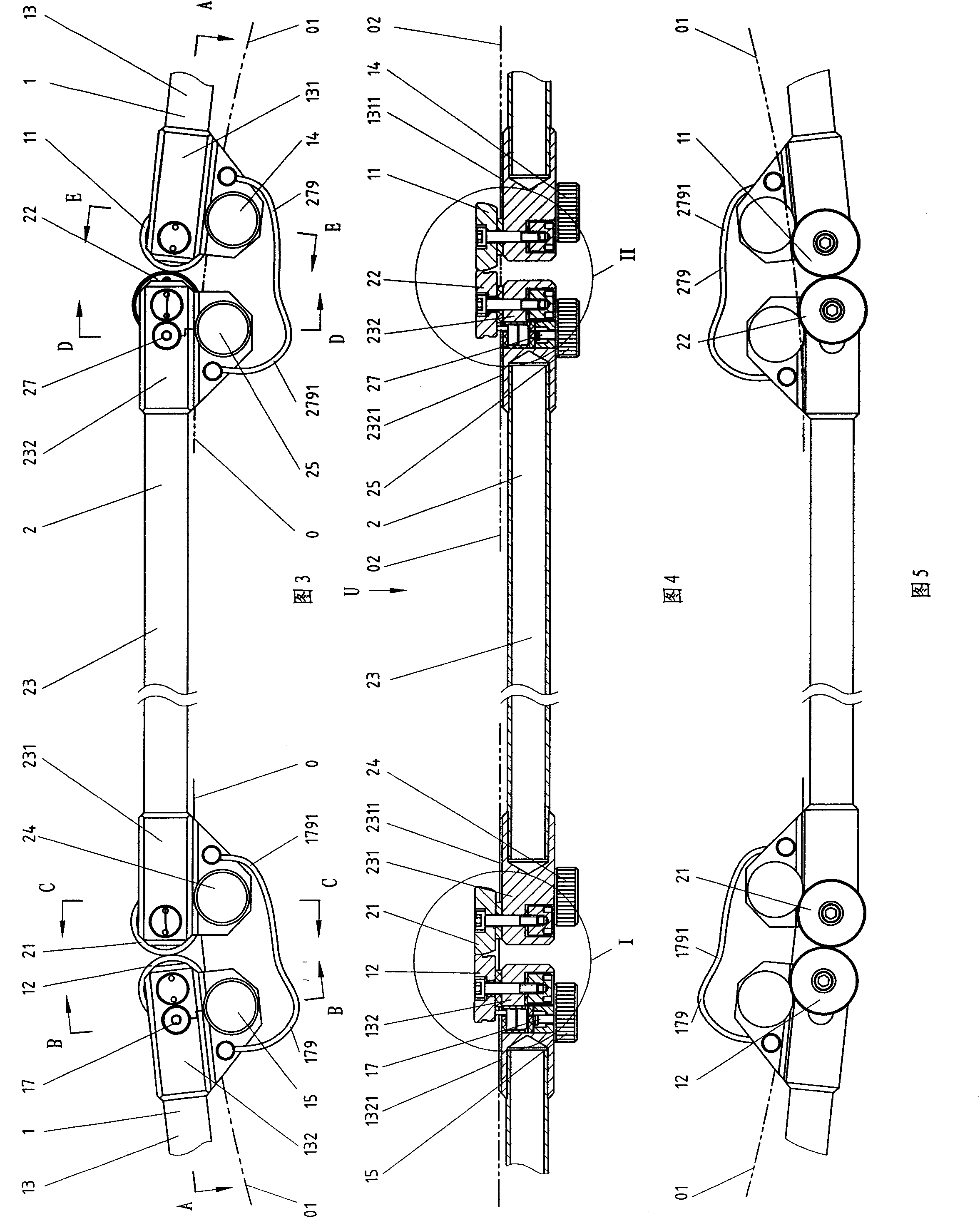 Contact indicating method based on insulated measuring unit pair on surface of measured object