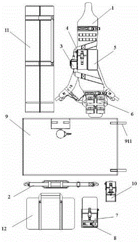 High-precision sniper rifle carrying tool