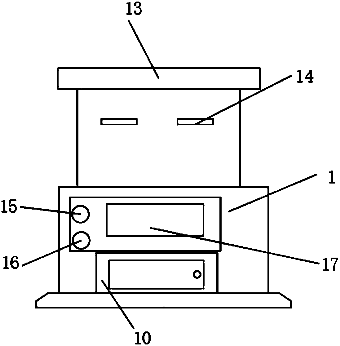 Battery overcharging prevention device for new energy automobile