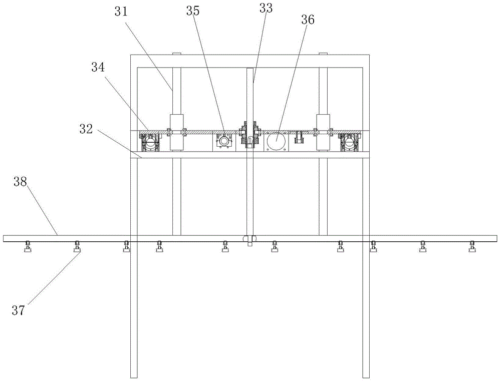 A fully automatic profile palletizer