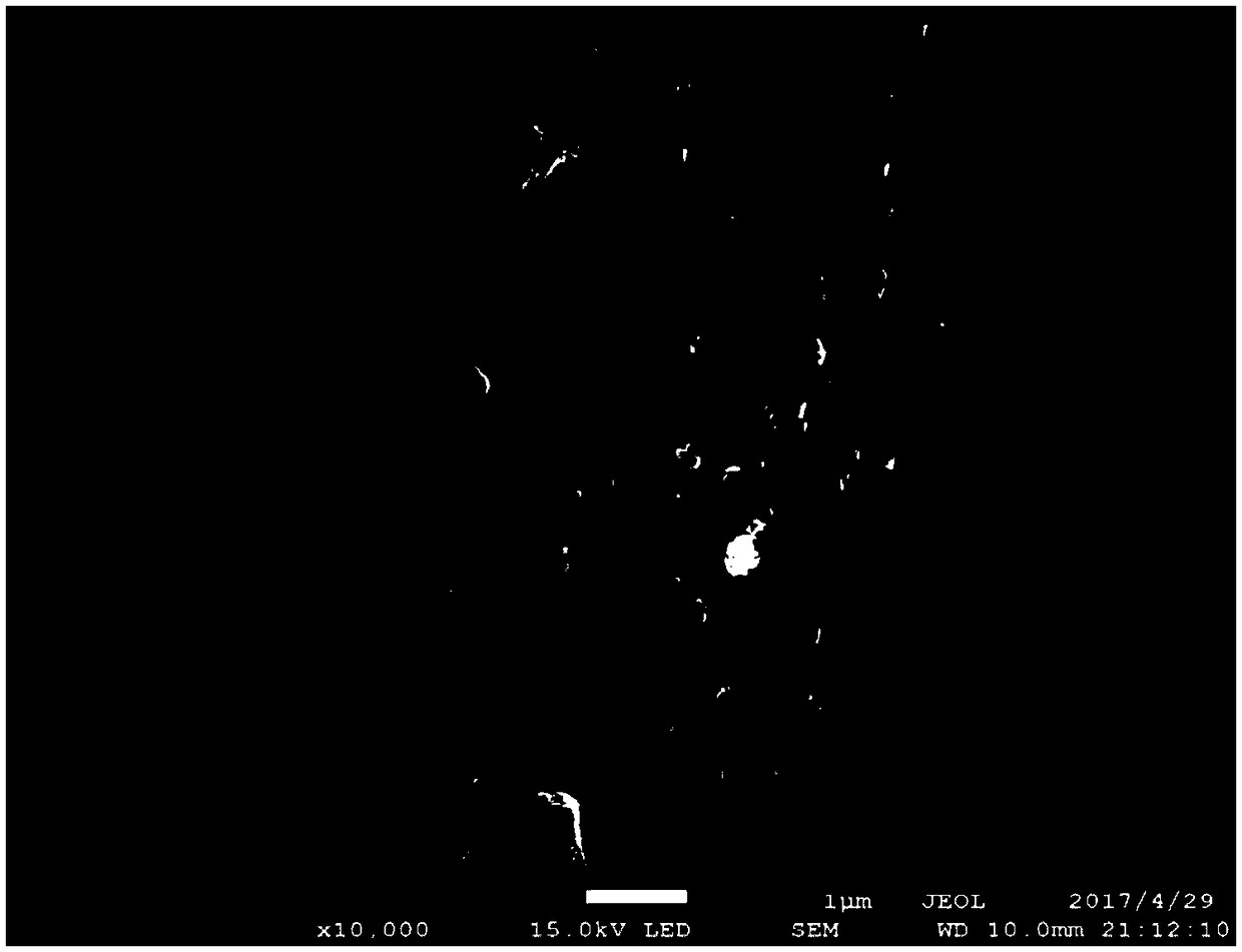 Efficient NO degradation glass fiber cloth in-situ loaded BiOCl photocatalytic material and method for preparing same