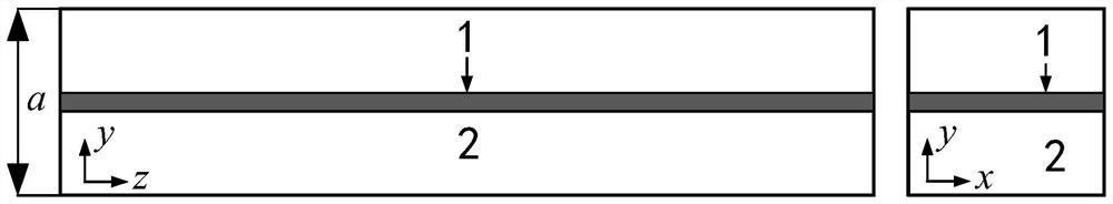 Miniaturized low-voltage metamaterial slow wave structure and construction method thereof