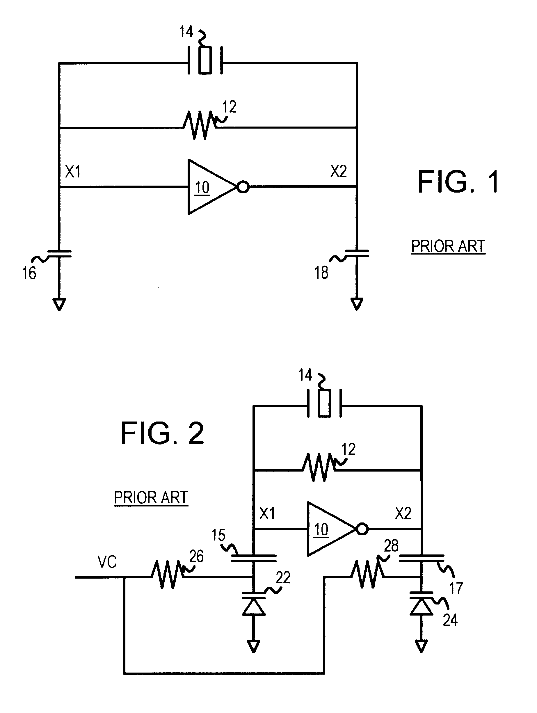 Voltage-controlled crystal oscillator (VCXO) using MOS varactors coupled to an adjustable frequency-tuning voltage