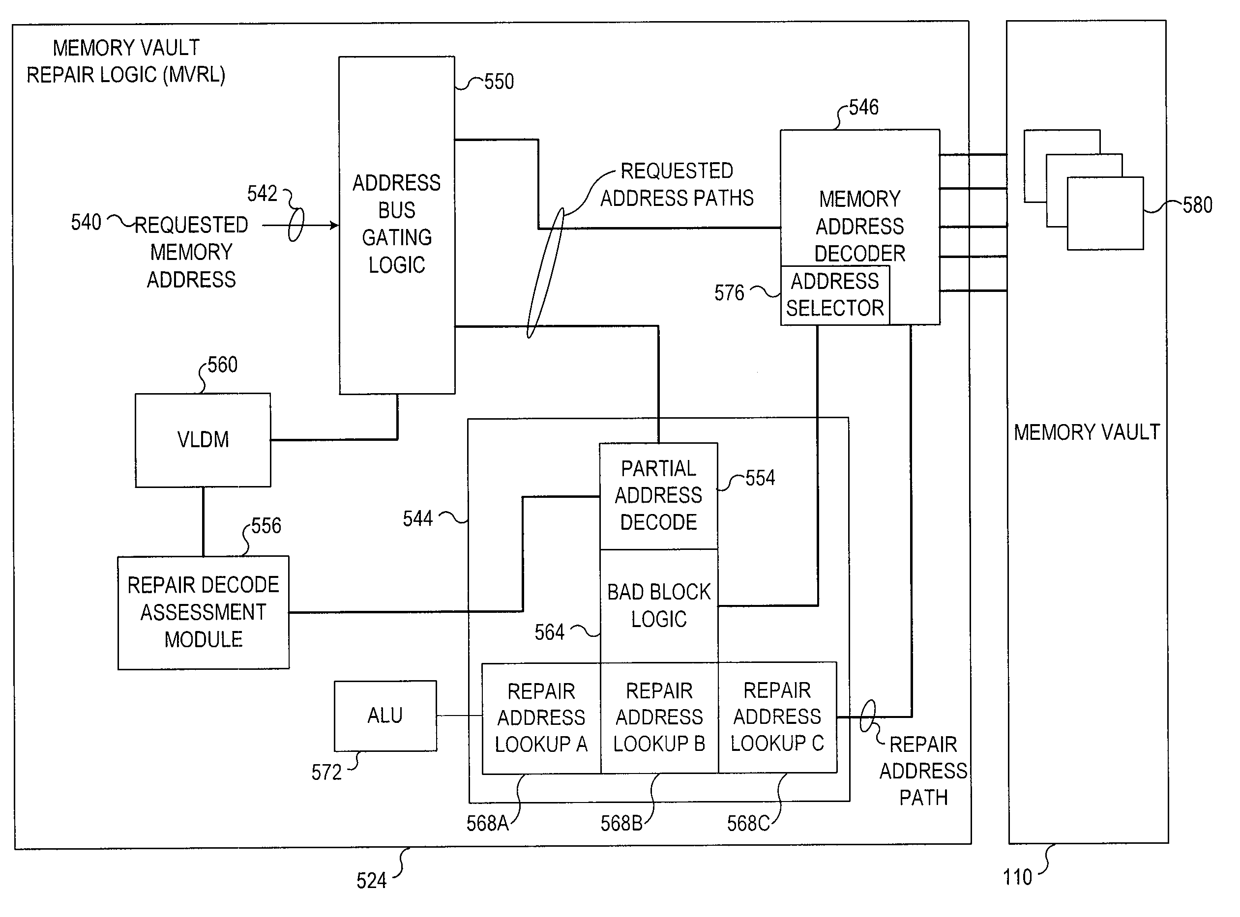 Switched interface stacked-die memory architecture