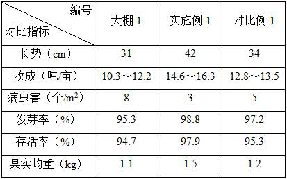 Rapid ecological restoration method for facility greenhouse soil