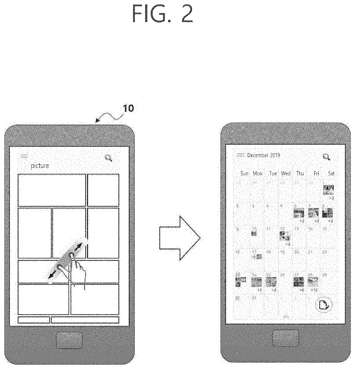 Method for adaptively switching graphic user interfaces and mobile device for performing the same