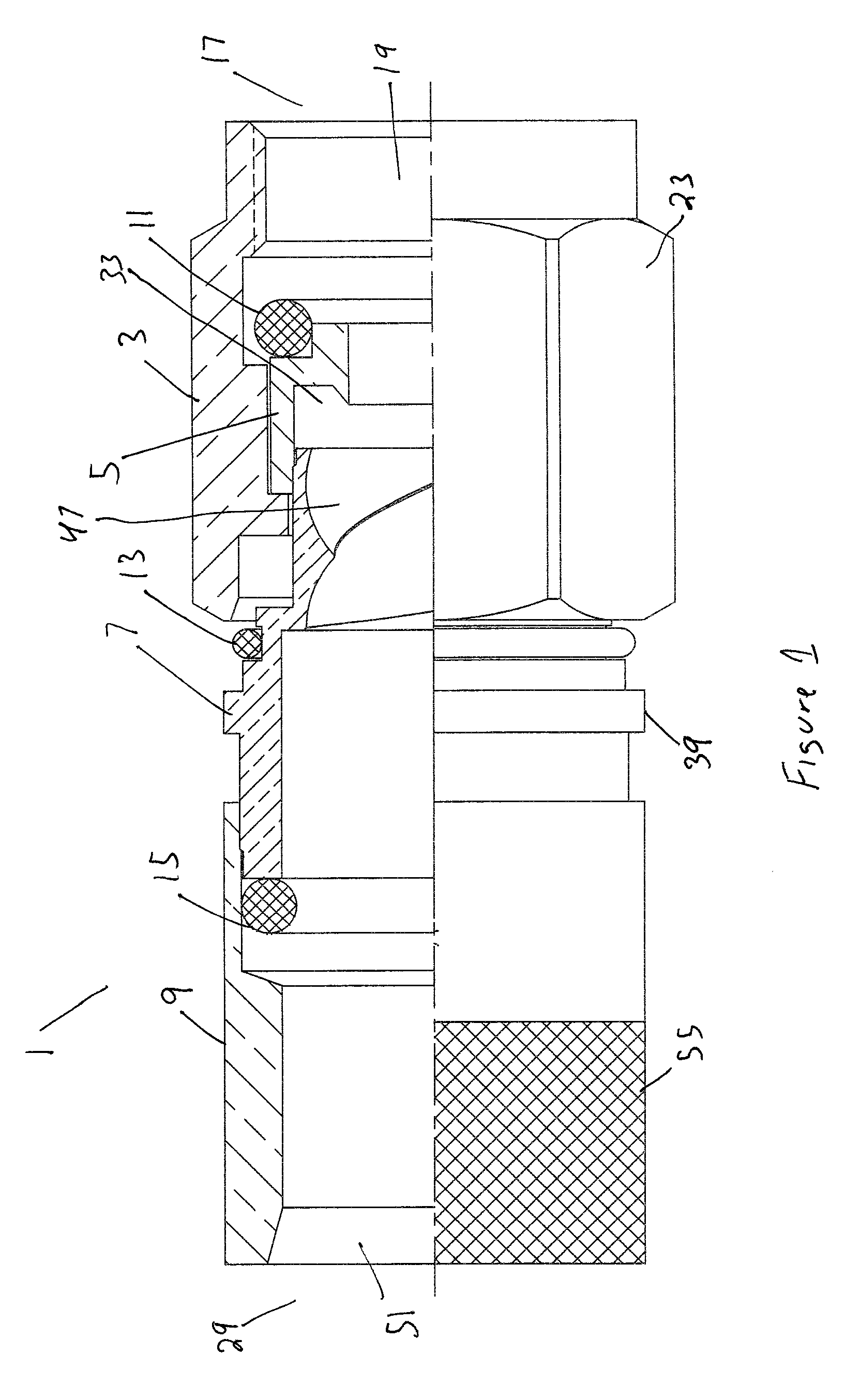 Axial Compression Electrical Connector