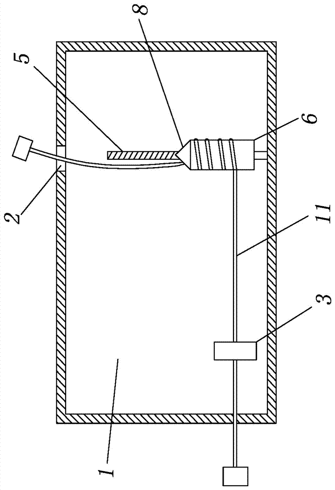 Network cable protection box