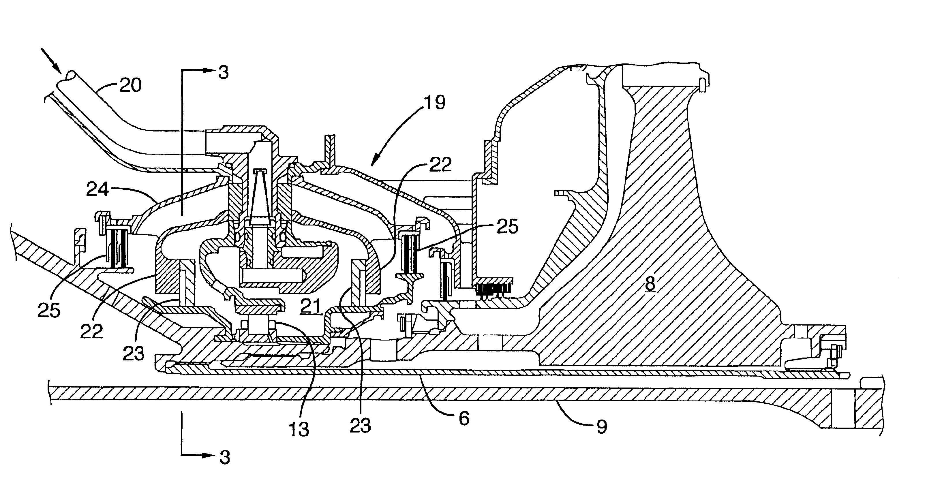 Method and device for minimizing oil consumption in a gas turbine engine
