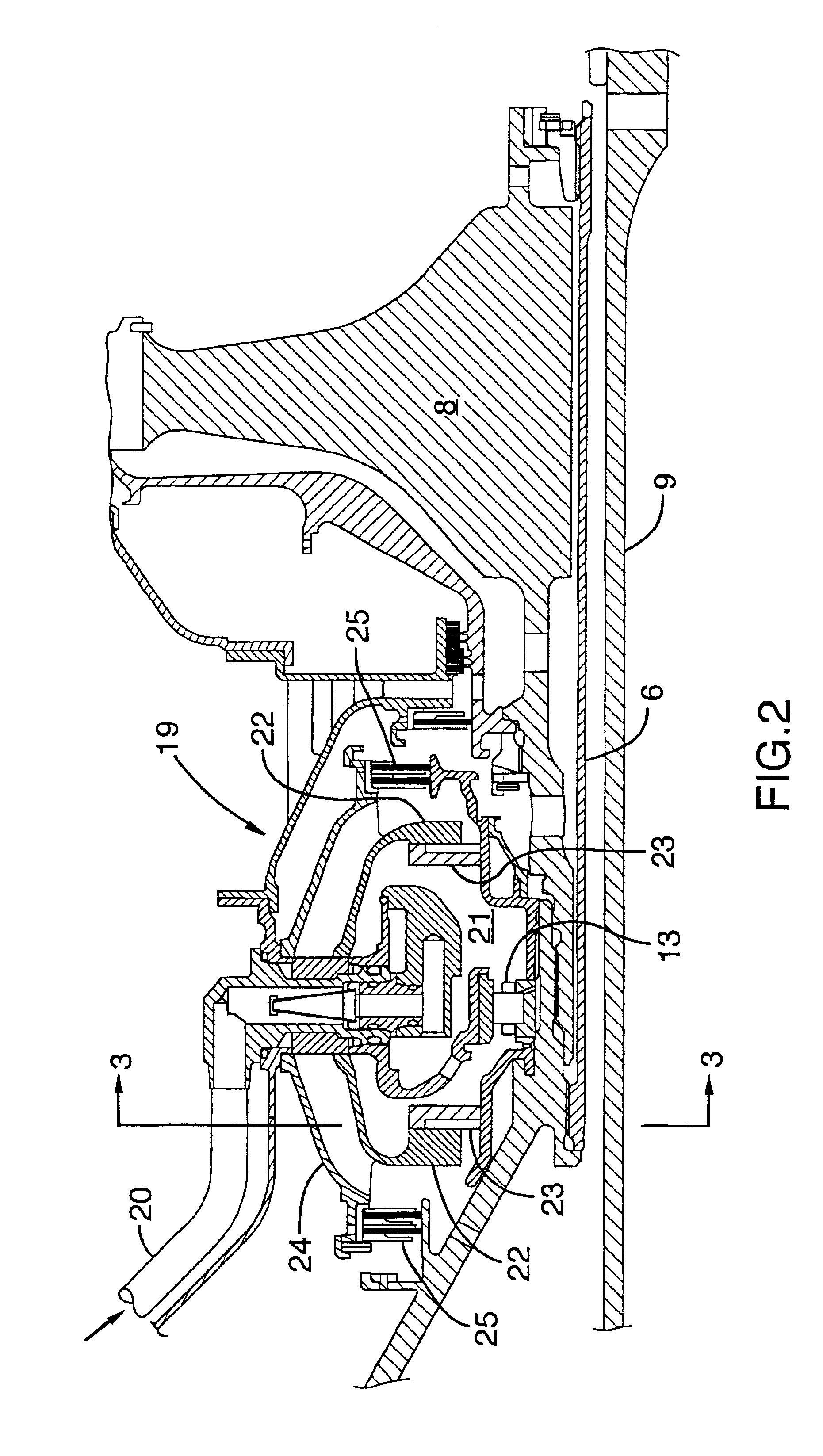Method and device for minimizing oil consumption in a gas turbine engine