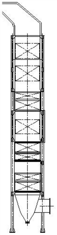 Heating surface sectional arrangement device of biomass grate-fired boiler applied to high-temperature ultrahigh-pressure non-reheating system