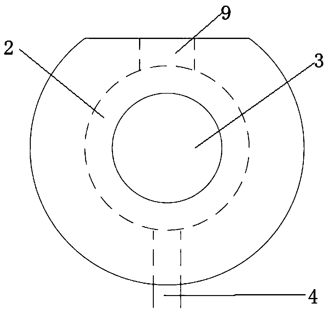 Carbon dioxide deflagration pulse type pressurizing rock breaking device and process method