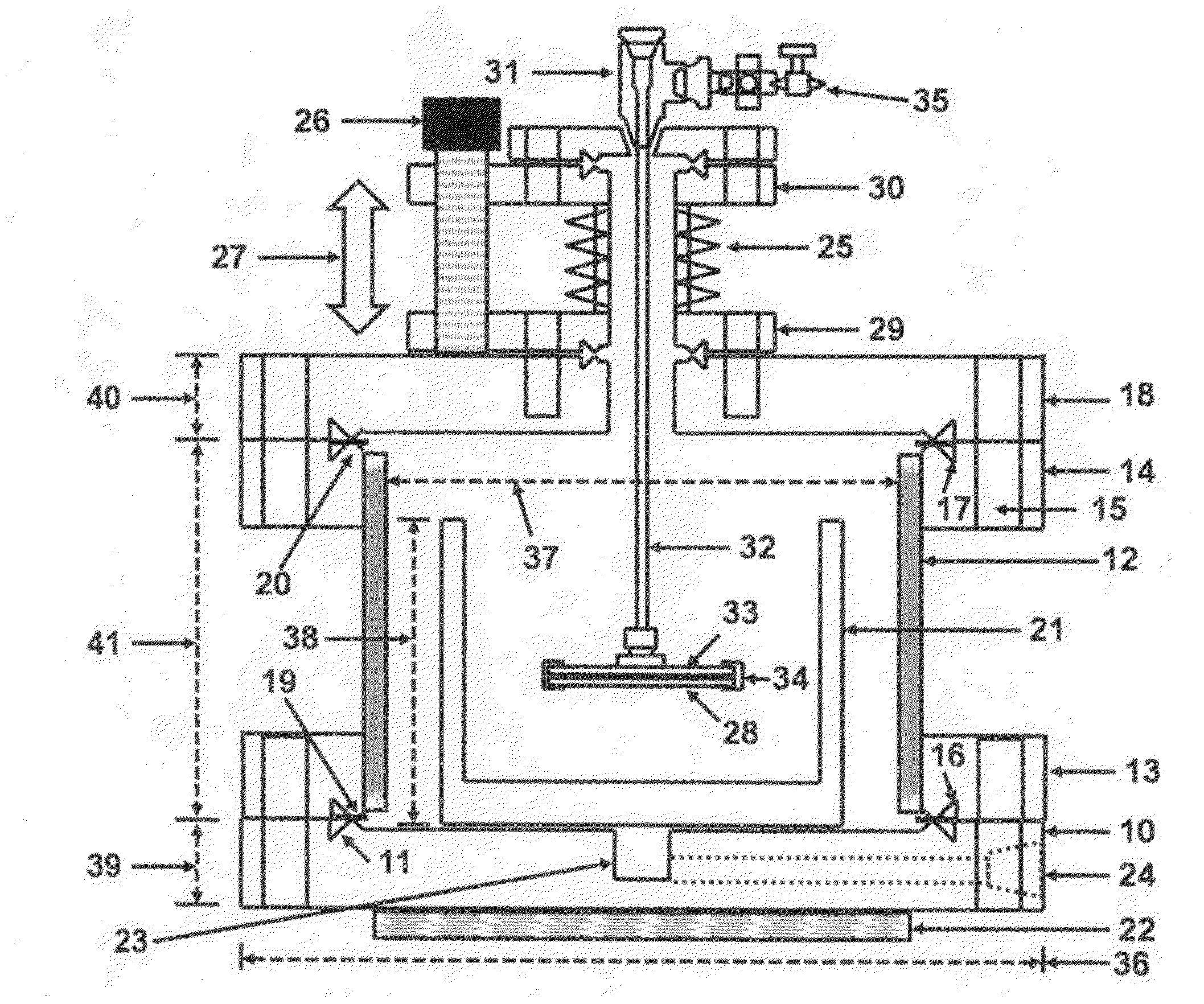 High purity, environmentally clean method and apparatus, for high rate, liquid anisotropic etching of single crystal silicon or etching of polycrystalline silicon, using an overpressure of ammonia gas above aqueous ammonium hydroxide