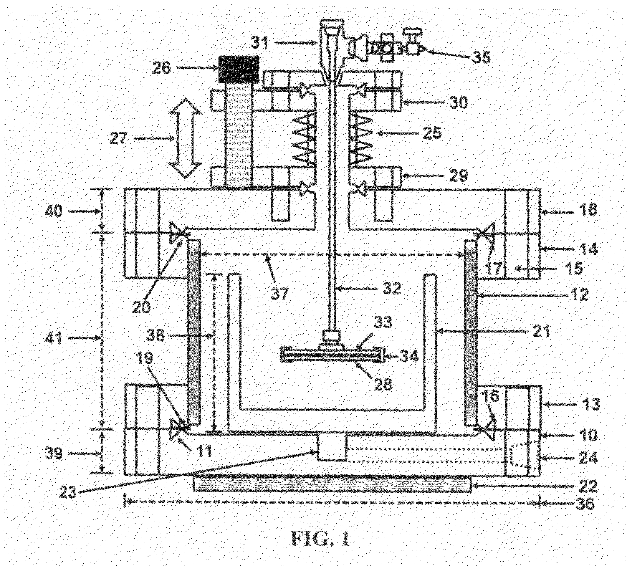 High purity, environmentally clean method and apparatus, for high rate, liquid anisotropic etching of single crystal silicon or etching of polycrystalline silicon, using an overpressure of ammonia gas above aqueous ammonium hydroxide