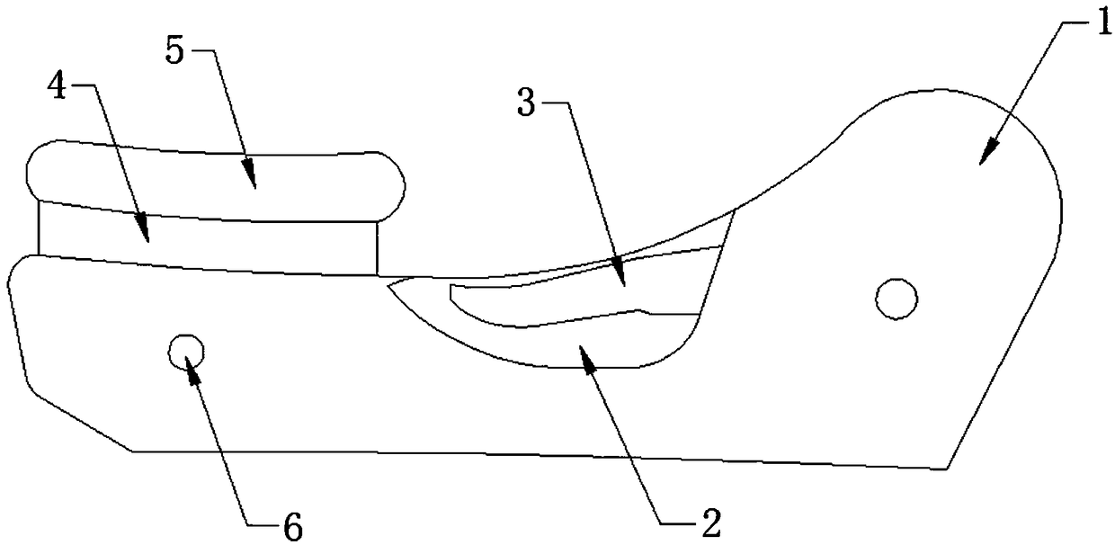 Universal type automobile seat backrest left side board