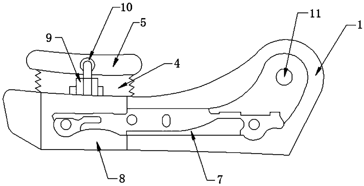 Universal type automobile seat backrest left side board