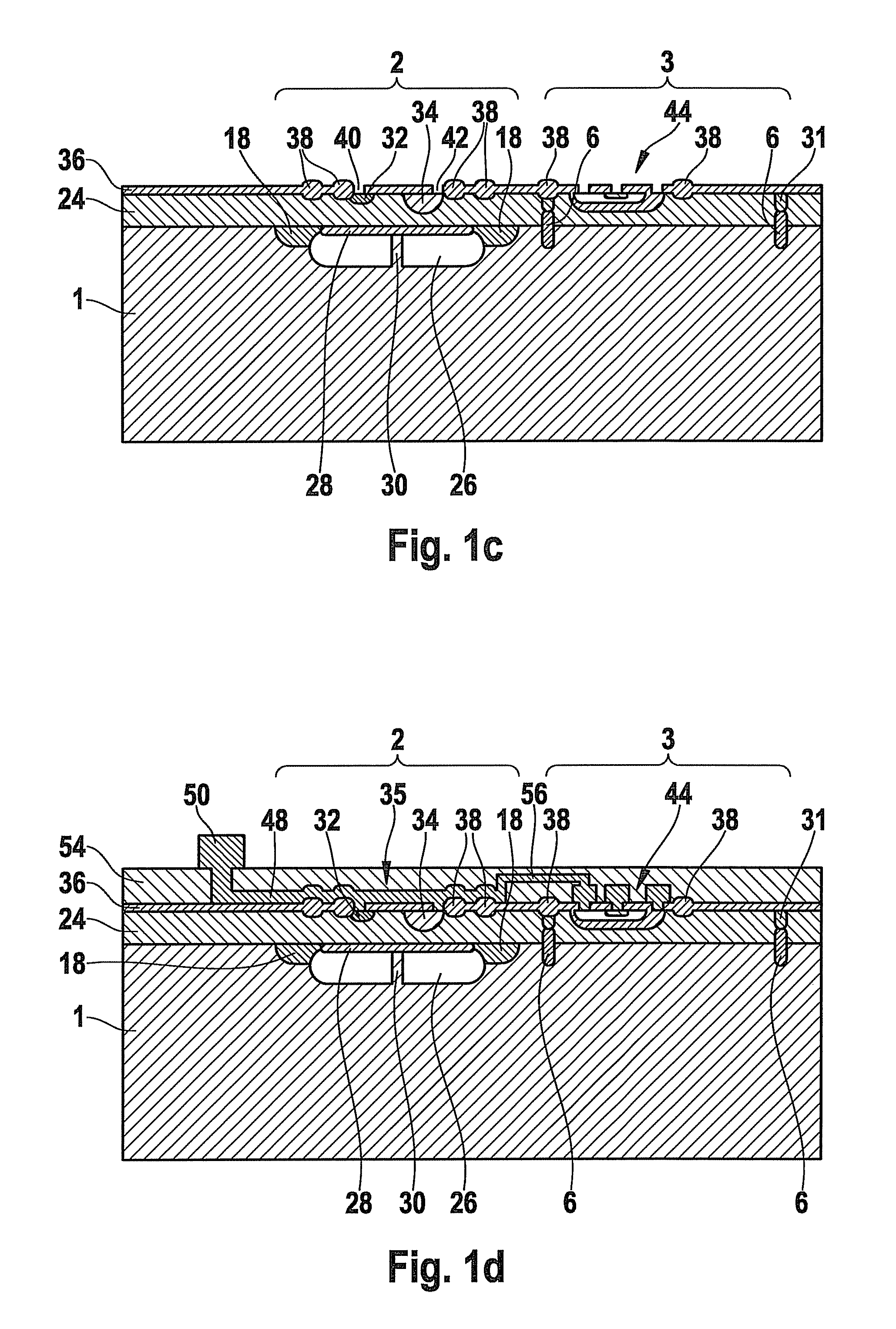 Sensor and method for its production