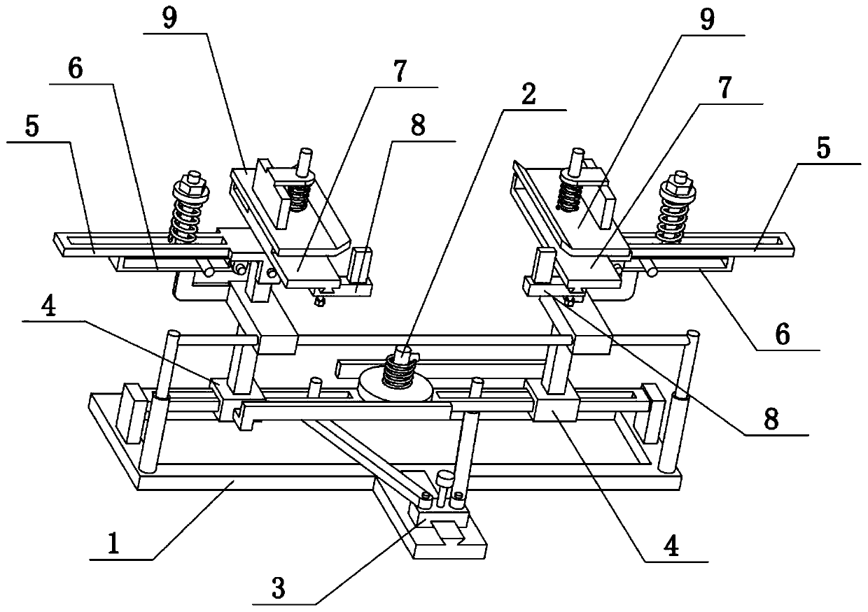 Glass machining device and method