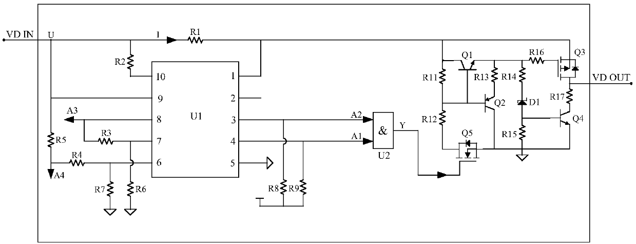 Radio-frequency power amplifier real-time monitoring and protecting circuit