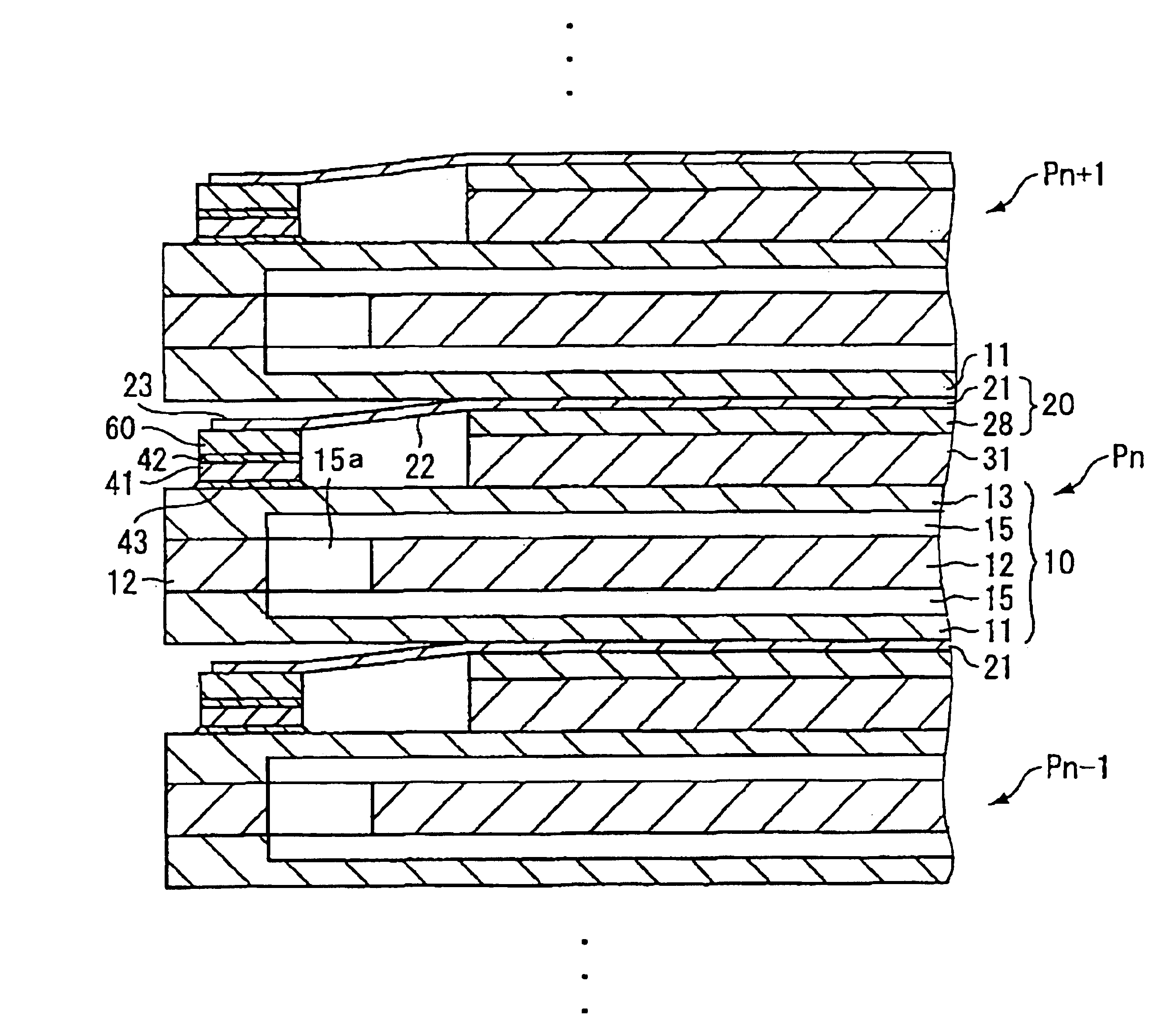 Two-dimensional laser diode array light-emitting device