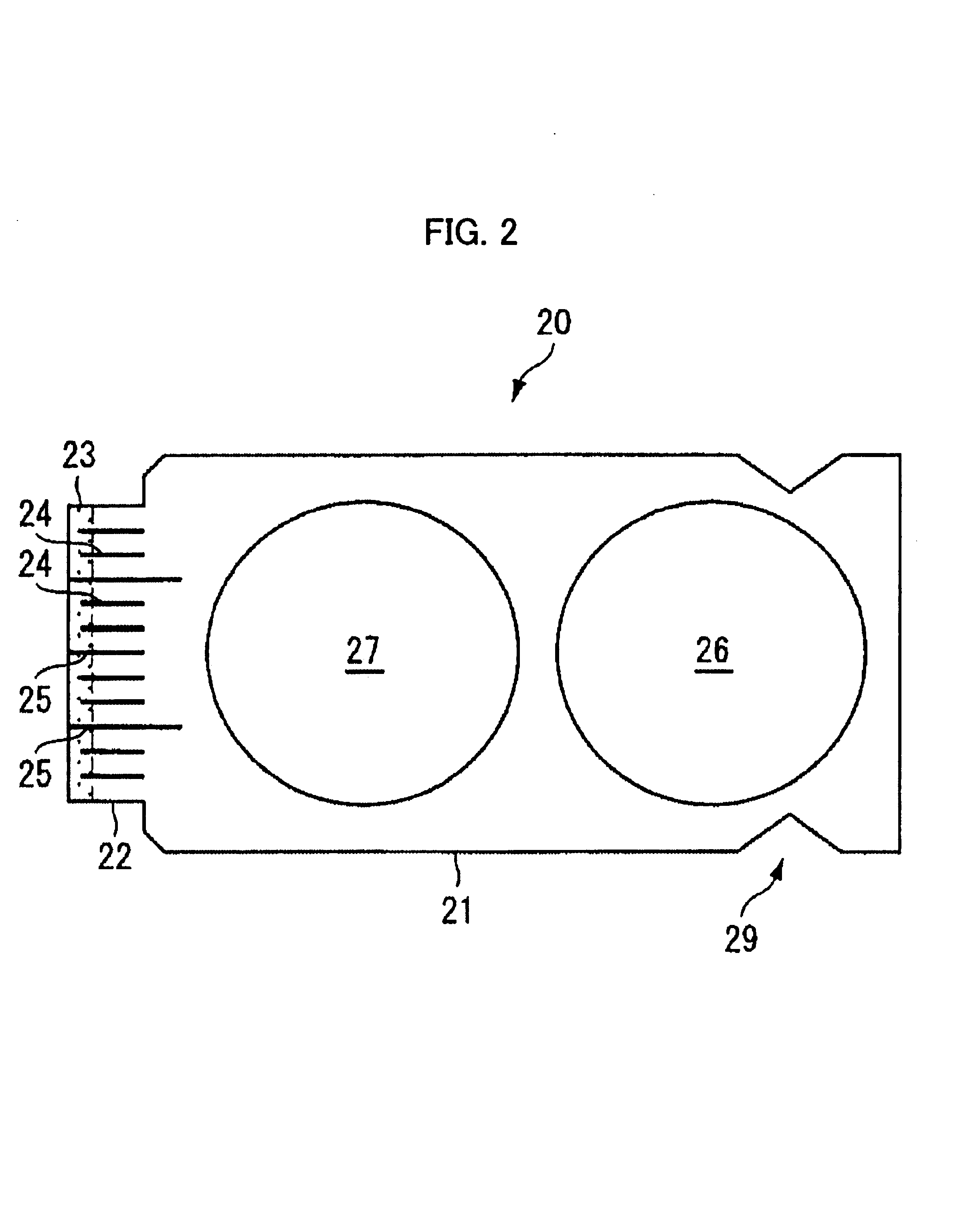 Two-dimensional laser diode array light-emitting device