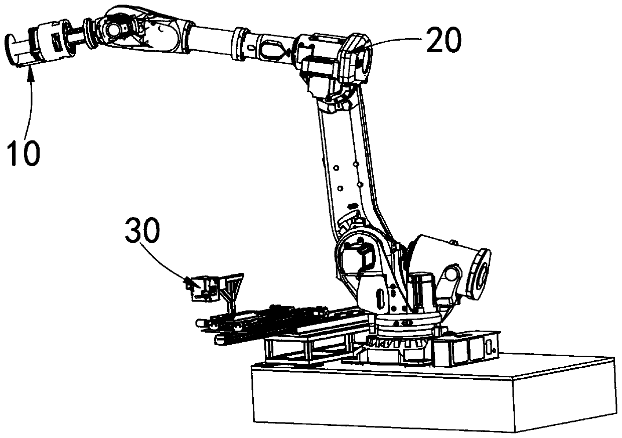 Wire end tightening humanoid robot and using method thereof